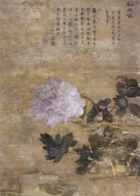 邹一桂 花卉