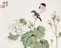 孙悟音 花鸟