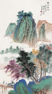 吴一峰 山水