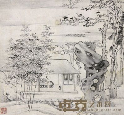 李永之 山水 30×27cm