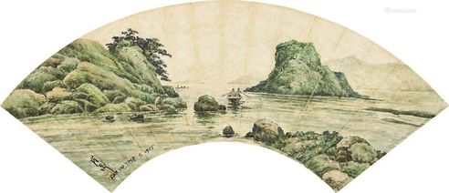 蓝荫鼎 泛舟碧湖