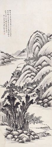 何维朴 山水