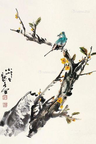 金默如 花鸟