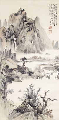 汪采白 山水