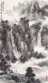 傅小石 山水