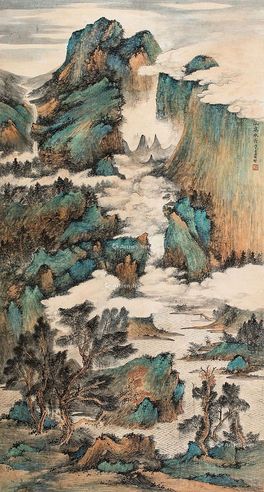 姚涯屏 山高水长