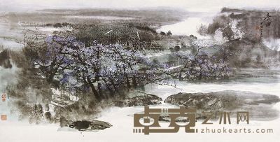 陈学良 春曲 70×137cm