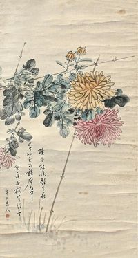 陈半丁 花卉