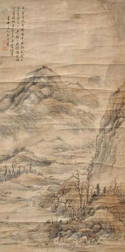 吴历 山水