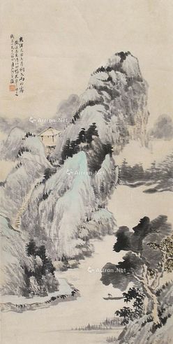何维朴 山水
