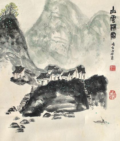 朱修立 山水