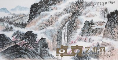 张光宾 南岭先春 69×135.5cm