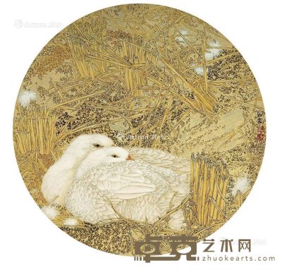 齐红霞 稻花香里说丰年 D:43cm