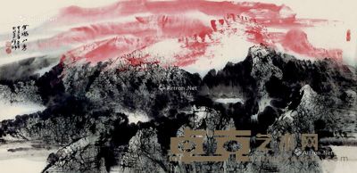 胡宝利 雪魂山秀 70×135cm