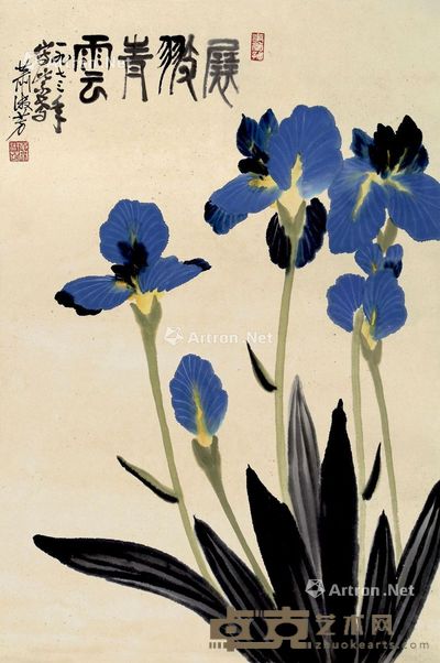 萧淑芳 展翅青云 68×46cm