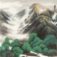 许钦松 山水