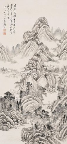 顾沄 山水