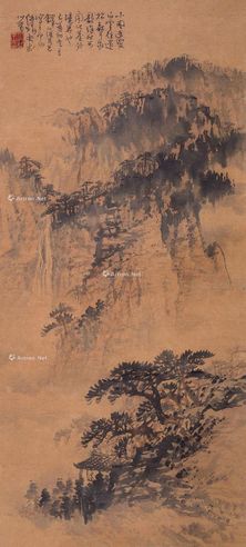 傅狷夫 山水