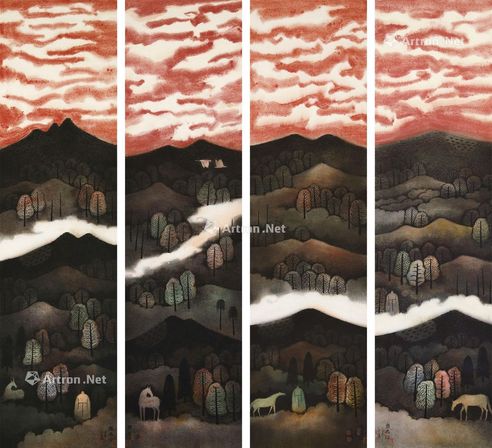 黄红涛 山水