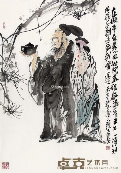 张友宪 人物 98×69cm