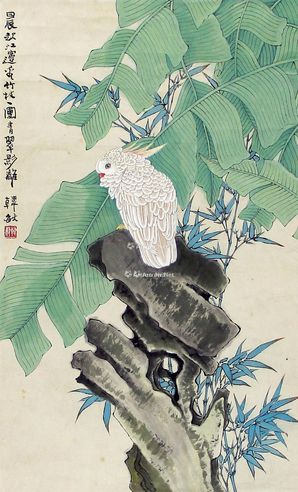韩敏 花鸟