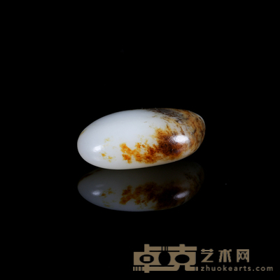 和田玉籽料原石 4.0×2.5×1.3cm 23.5g