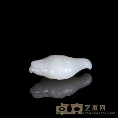 裘军毅 和田玉鲲鹏 5.5×3.3×1.7cm 37.5g