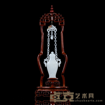 王广安   和田玉籽料链瓶 19×6.2×2.0cm 80g