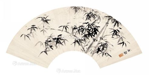 张谷雏 墨竹图