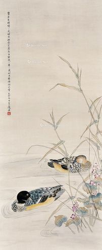 赵浩公 春水鸳鸯