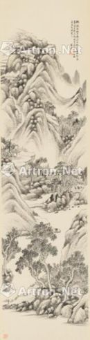 何维朴 仿黄公望山水