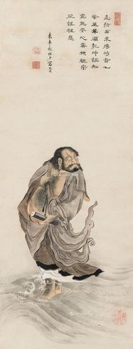 东皋心越 一苇渡江