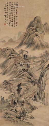 吴大澄 山水