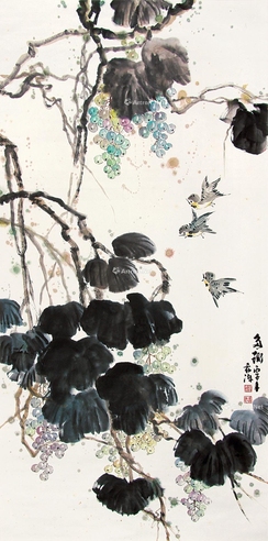 董希源     1996年作 多趣