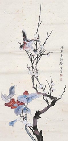 陈之佛     花鸟