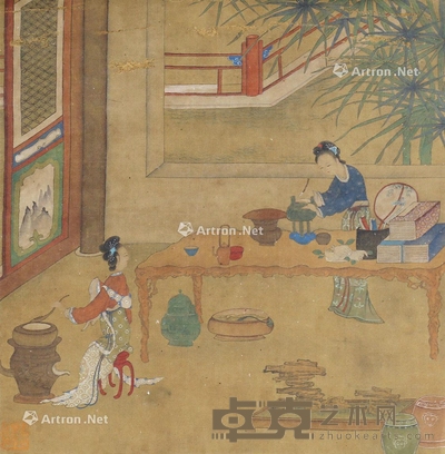 佚名 人物 38×30cm