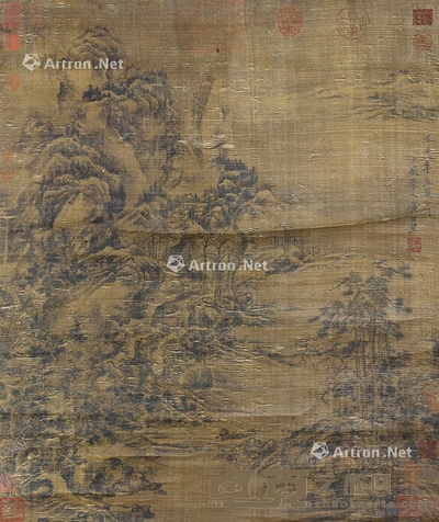 黄公望 山水 69×58cm