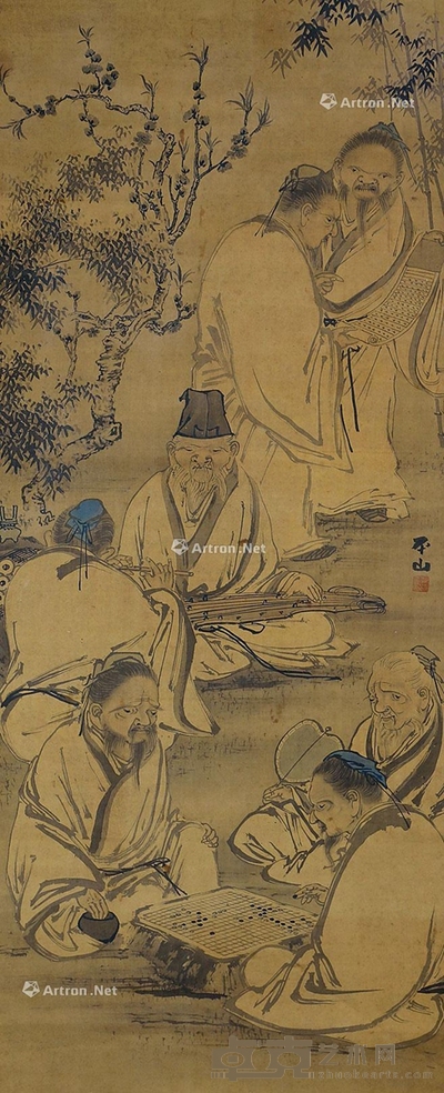 张路 人物 120×50cm