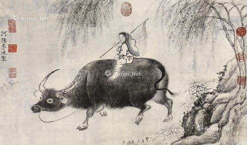 李迪     牧牛图