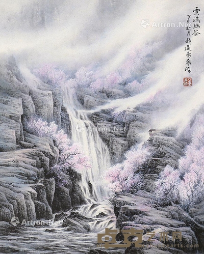 董希源 云满幽谷 62×50cm
