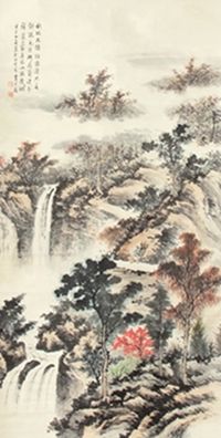 黄君璧     山水