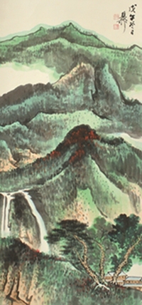 谢稚柳     山水