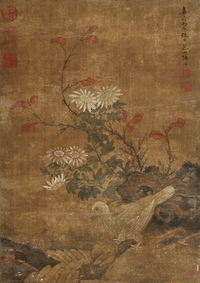 陆治     花鸟