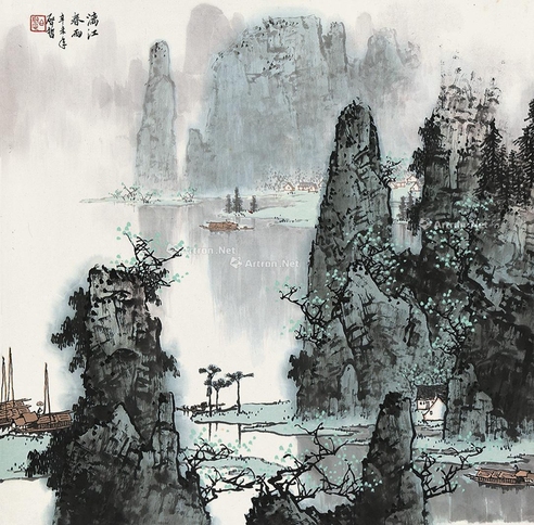 白启哲     漓江春雨