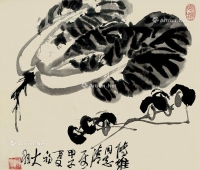 陈大羽     1984年作 蔬果图