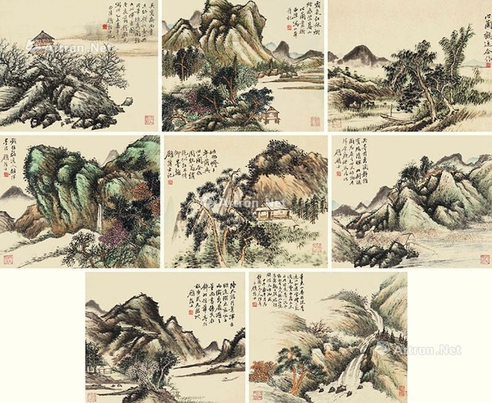 顾西津     1895年作 山水