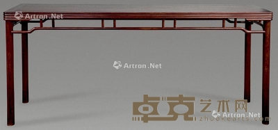 清 黄花梨明式条桌 190×55×89cm