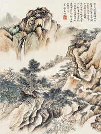 吴湖帆     山水