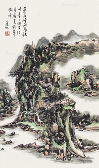 黄宾虹     山水