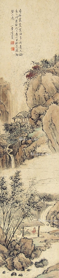 陆小曼     山水